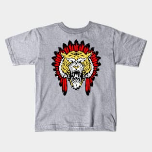 tiger dayak Kids T-Shirt